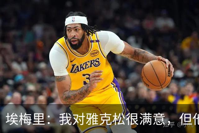 埃梅里：我对雅克松很满意，但他仍需努力提高并保持稳定