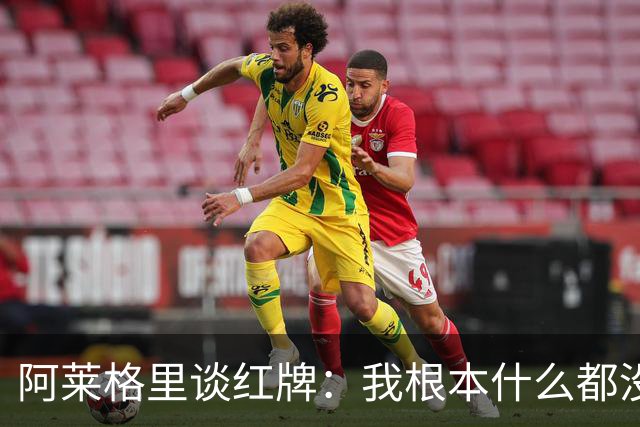 阿莱格里谈红牌：我根本什么都没做，下次我会待在教练席一动不动